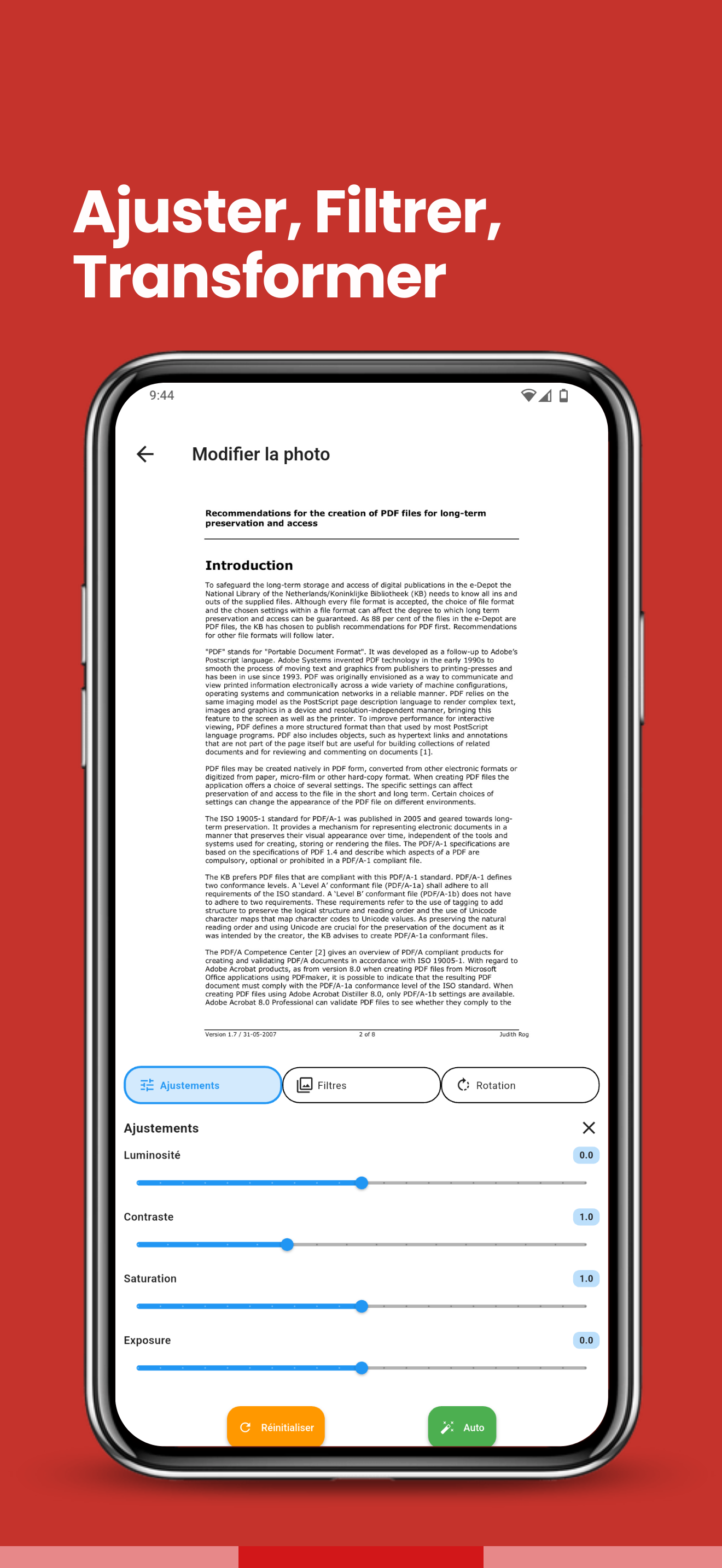Capture d'écran Scanomy 5