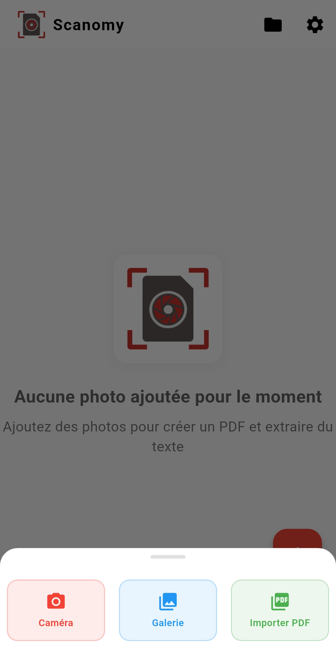 Capture d'écran de l'application 2